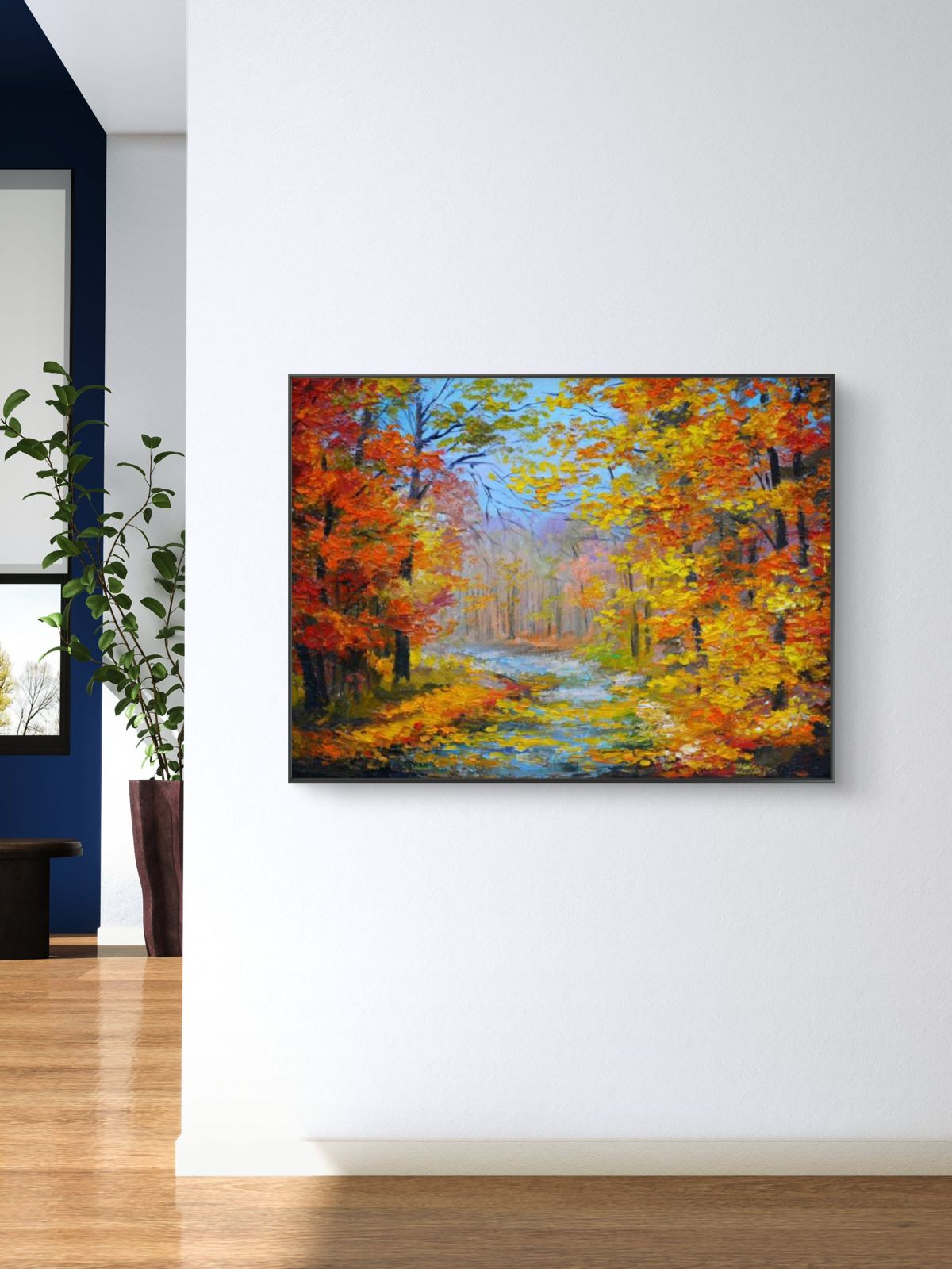 Nature Scenery Premium Canvas Painting - Buy Online | Decor By Neon