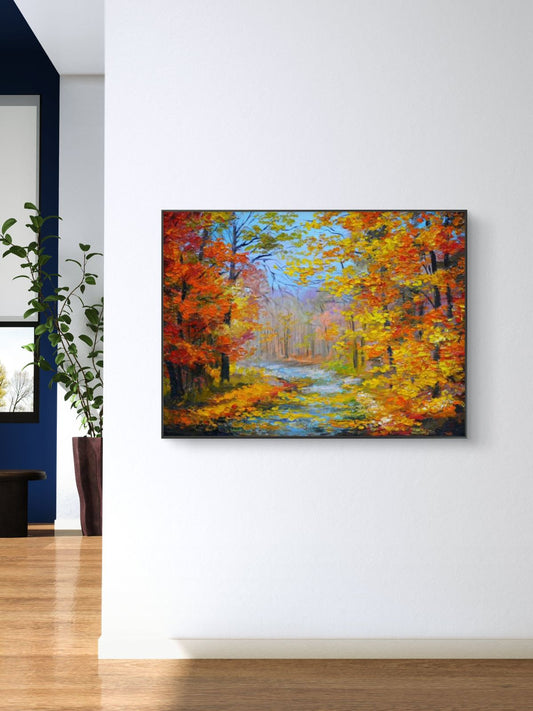 Nature Scenery Premium Canvas Painting - Canvas Wall Art | Decor By Neon