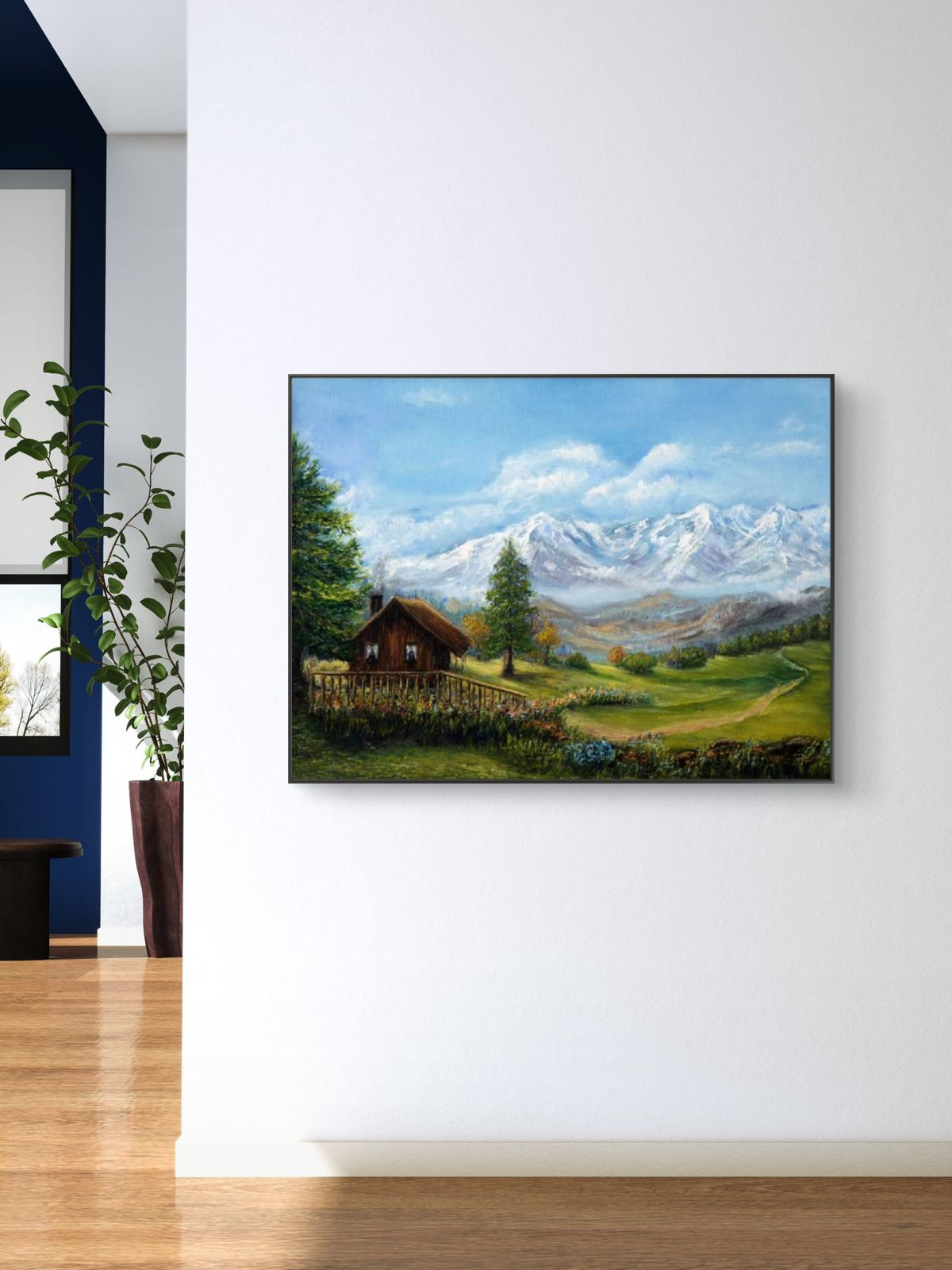 Nature Scenery Premium Canvas Painting - Buy Online | Decor By Neon