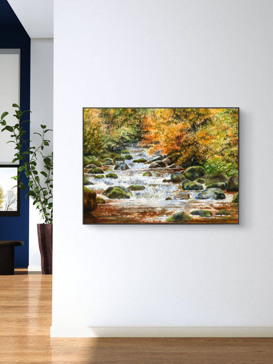 Nature Scenery Premium Canvas Painting - Canvas Wall Art | Decor By Neon