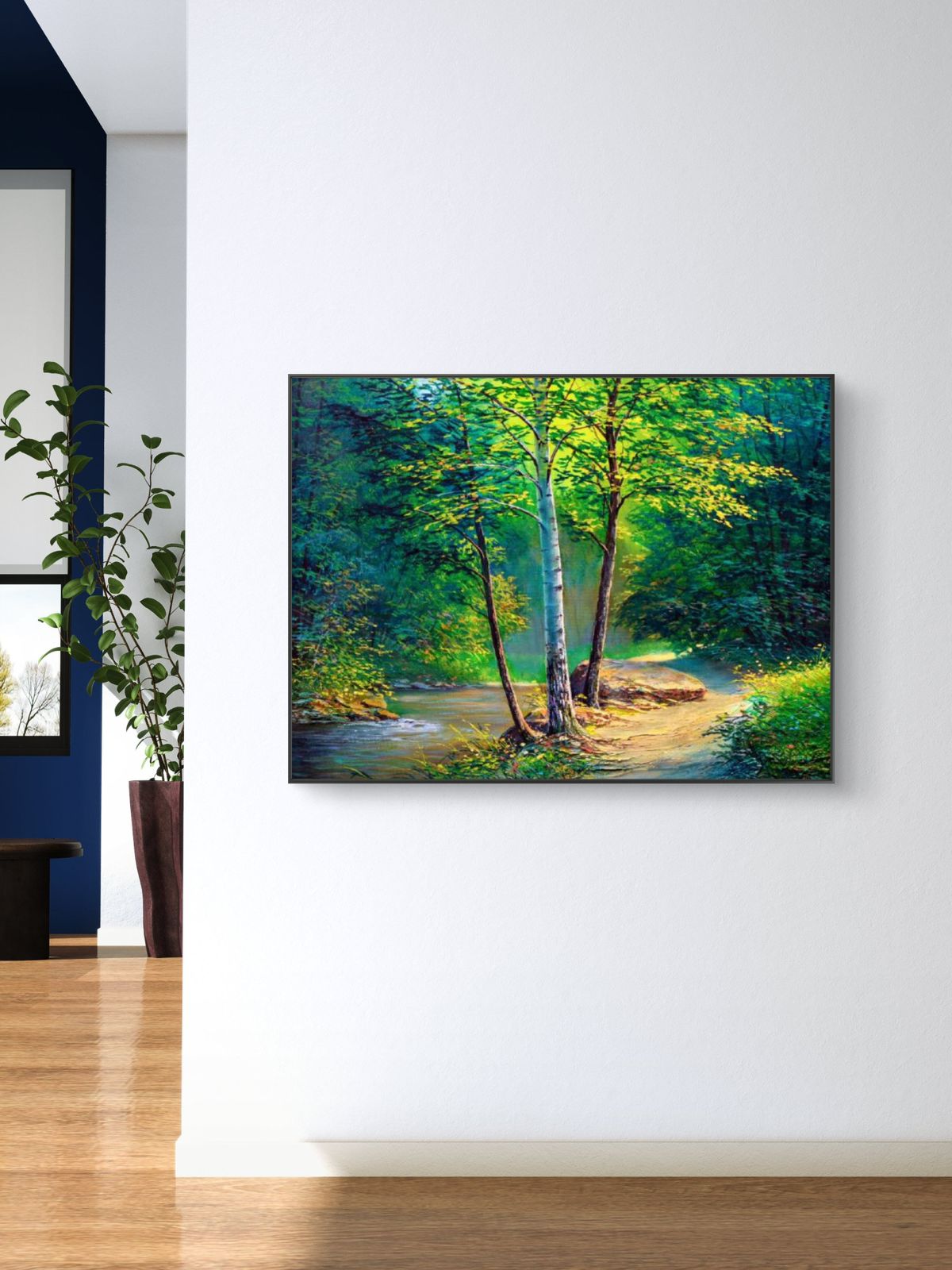 Nature Scenery Premium Canvas Painting - Buy Online | Decor By Neon