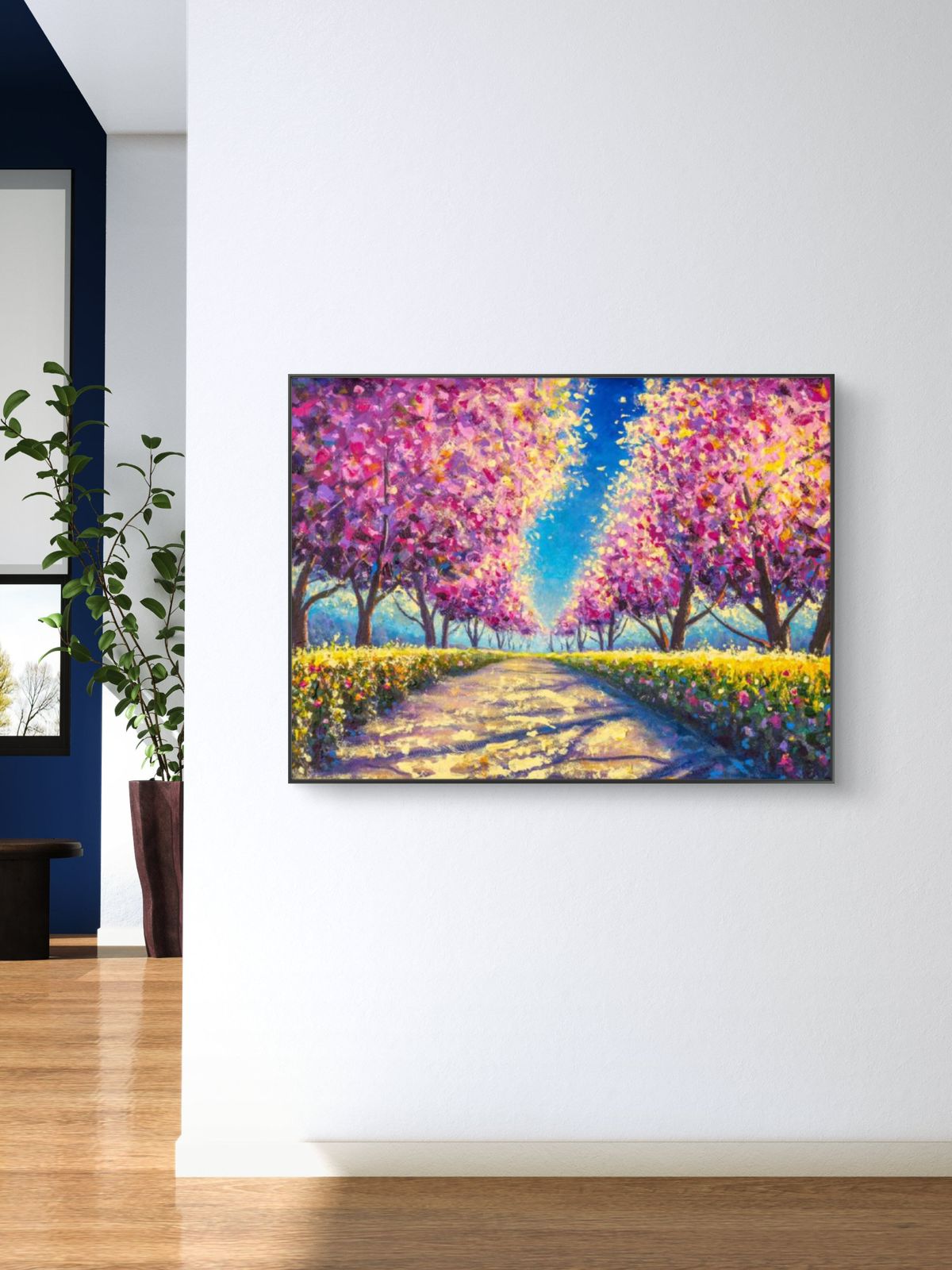 Nature Scenery Premium Canvas Painting - Buy Online | Decor By Neon