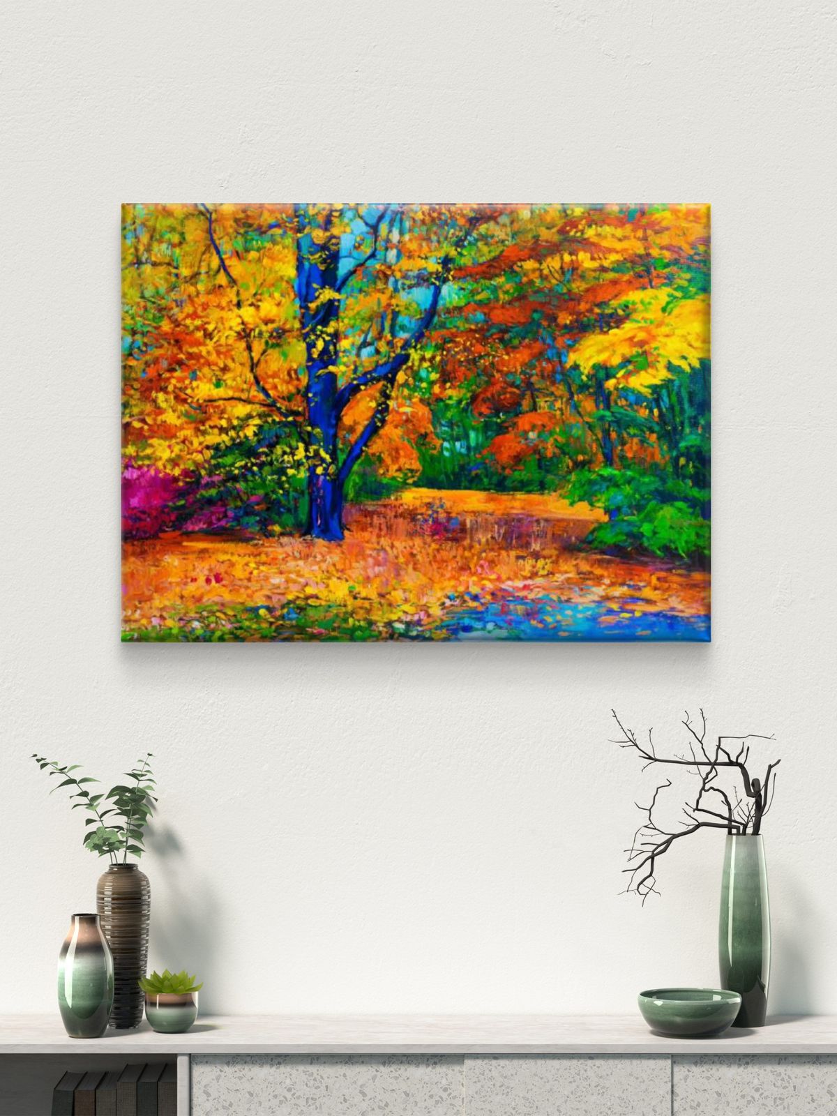 Nature Scenery Premium Canvas Painting - Buy Online | Decor By Neon