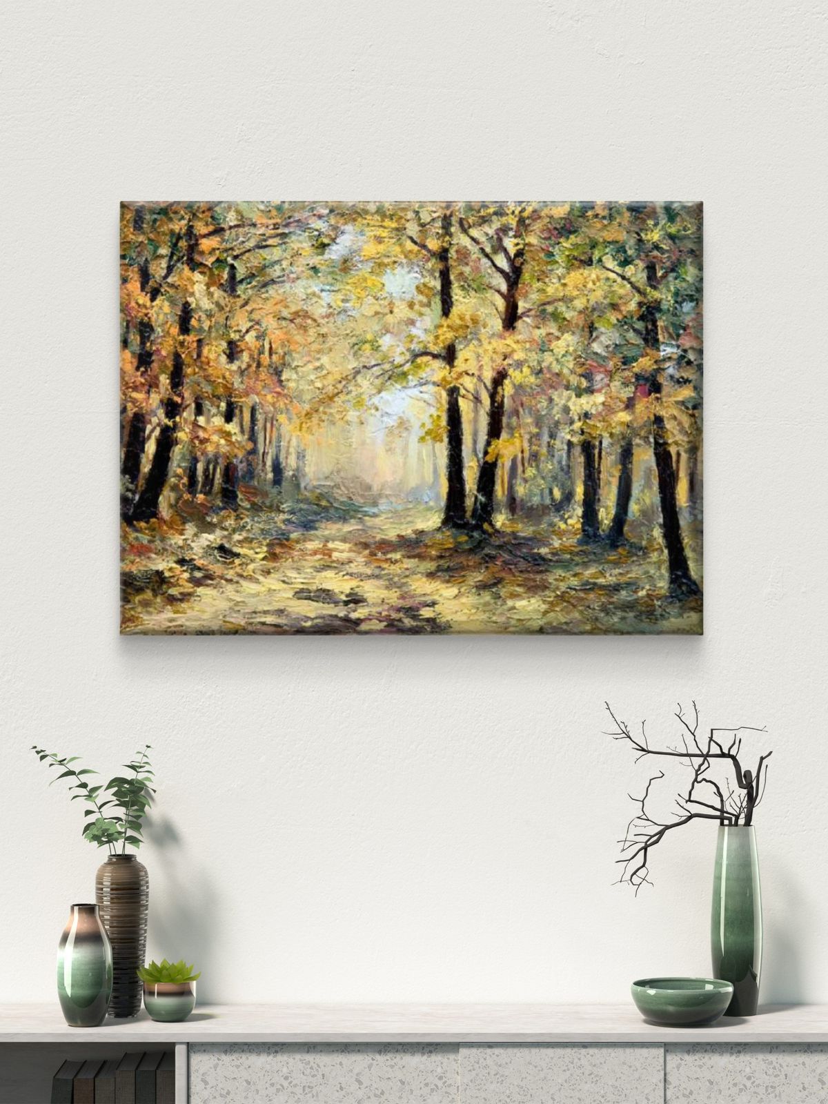 Nature Scenery Premium Canvas Painting - Buy Online | Decor By Neon