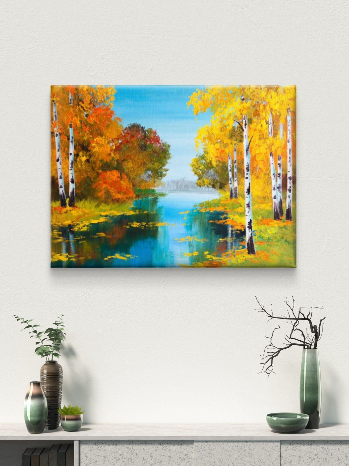 Nature Scenery Premium Canvas Painting - Buy Online | Decor By Neon