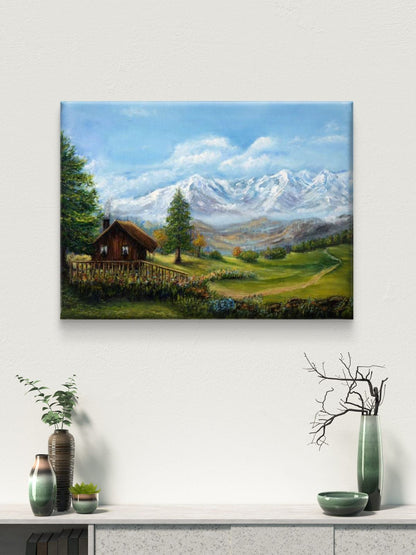 Nature Scenery Premium Canvas Painting