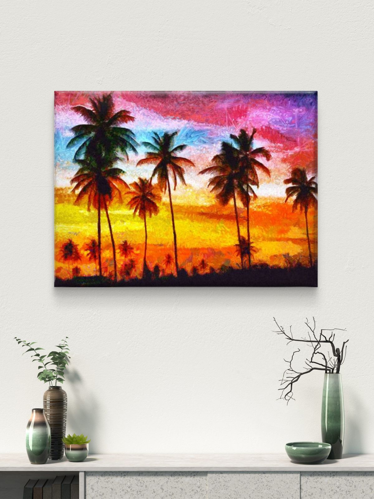 Nature Scenery Premium Canvas Painting - Buy Online | Decor By Neon