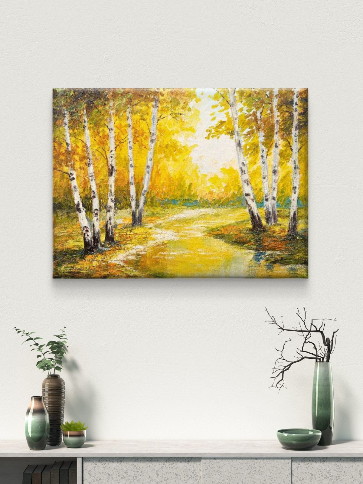 Nature Scenery Premium Canvas Painting - Buy Online | Decor By Neon