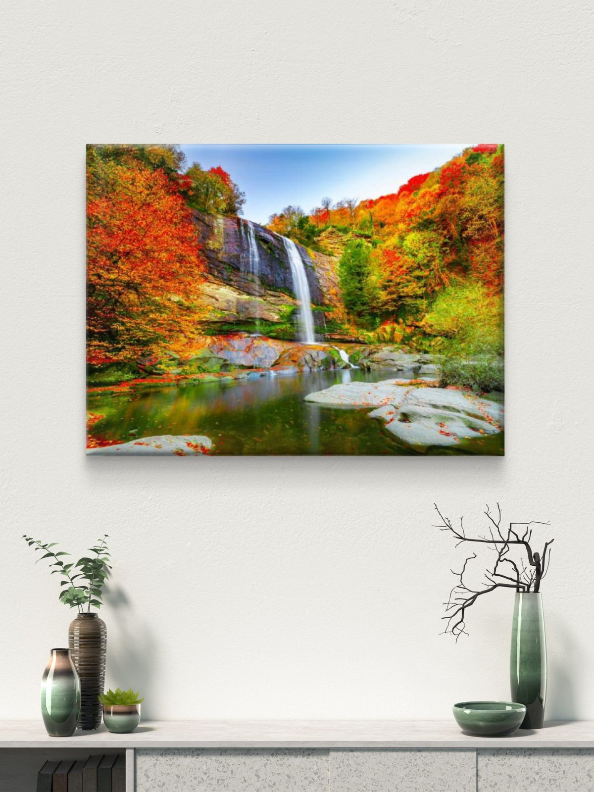 Nature Scenery Premium Canvas Painting - Buy Online | Decor By Neon