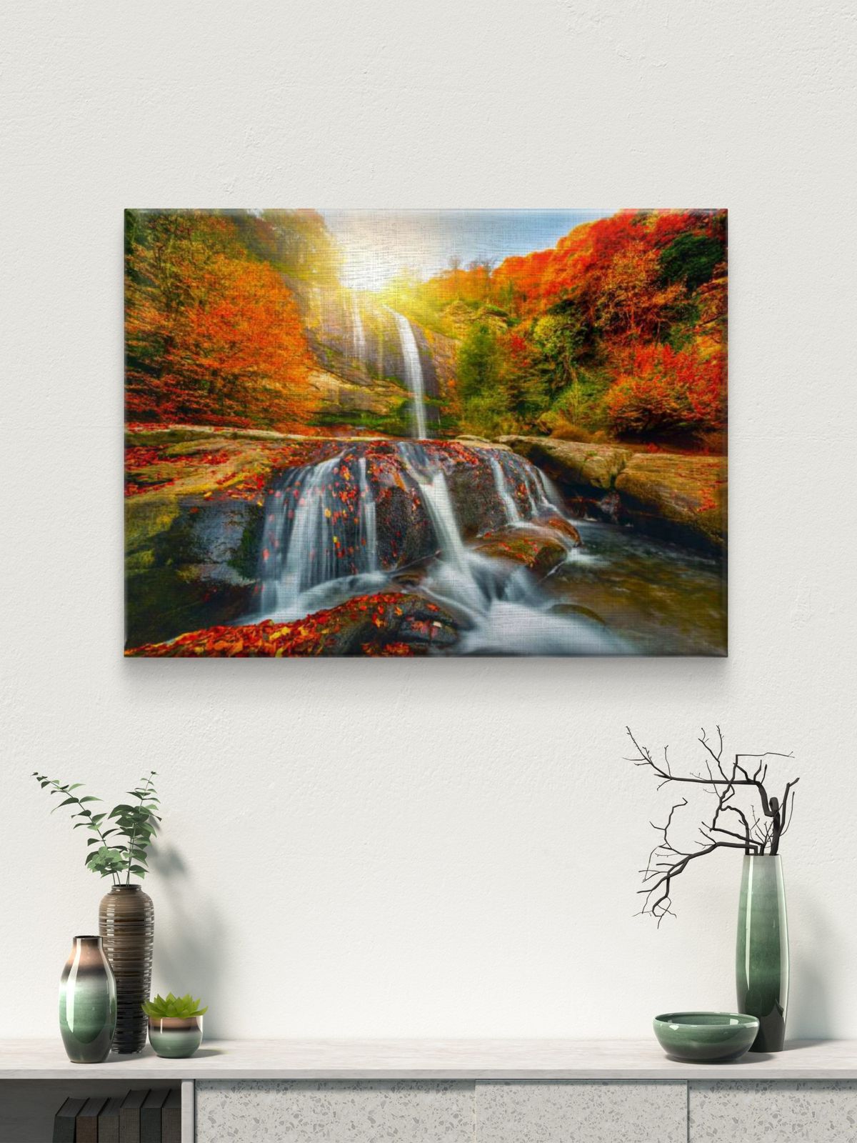 Nature Scenery Premium Canvas Painting - Buy Online | Decor By Neon