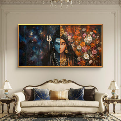 Lord Shiva Premium Canvas Painting