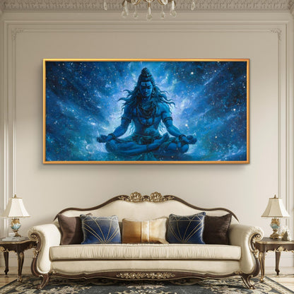 Lord Shiva Premium Canvas Painting