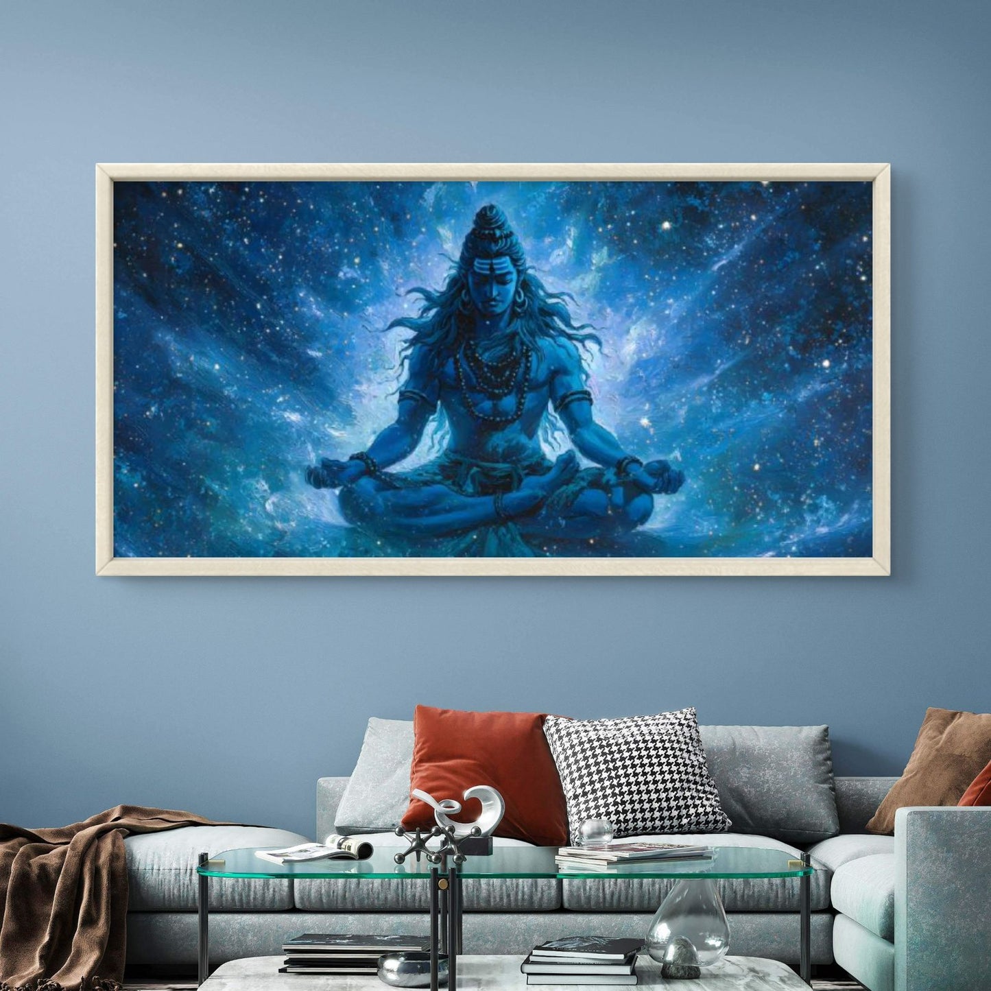 Lord Shiva Premium Canvas Painting - Buy Online | Decor By Neon