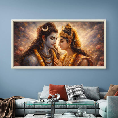 Lord Shiva Premium Canvas Painting