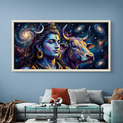 Lord Shiva Premium Canvas Painting