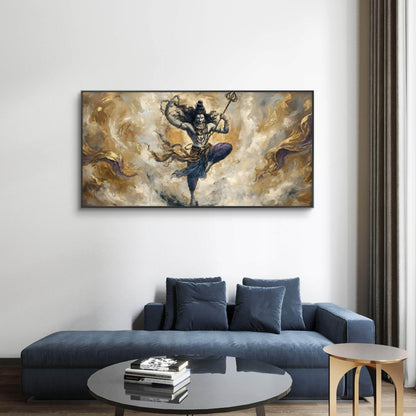 Lord Shiva Premium Canvas Painting