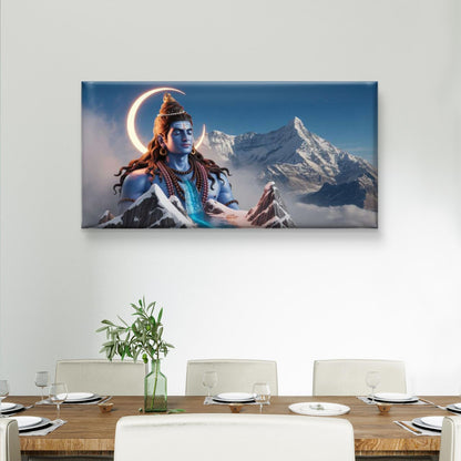 Lord Shiva Premium Canvas Painting