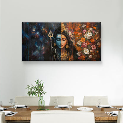 Lord Shiva Premium Canvas Painting