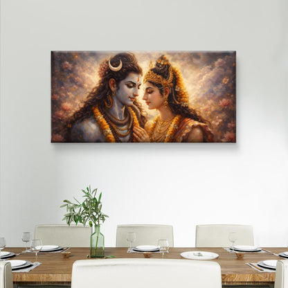 Lord Shiva Premium Canvas Painting