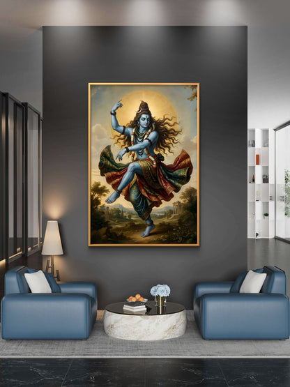 Lord Shiva Premium Canvas Painting