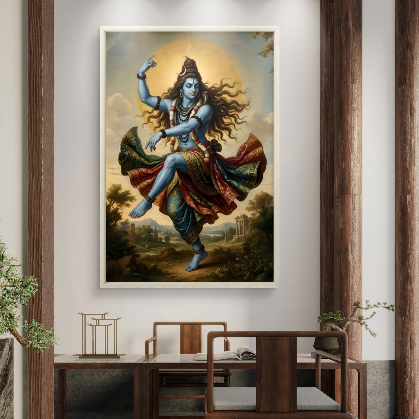 Lord Shiva Premium Canvas Painting - Buy Online | Decor By Neon
