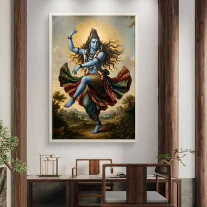 Lord Shiva Premium Canvas Painting