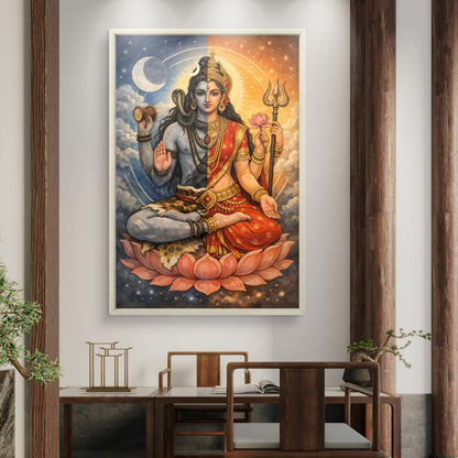 Lord Shiva Premium Canvas Painting