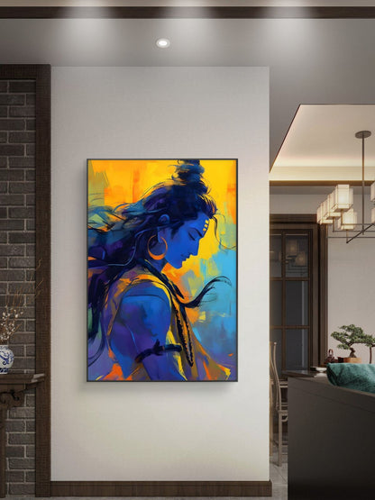 Lord Shiva Premium Canvas Painting