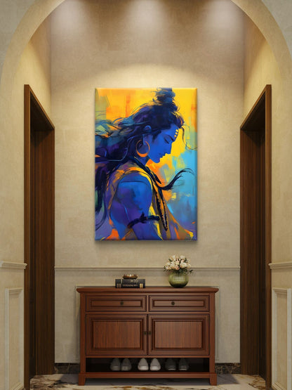 Lord Shiva Premium Canvas Painting