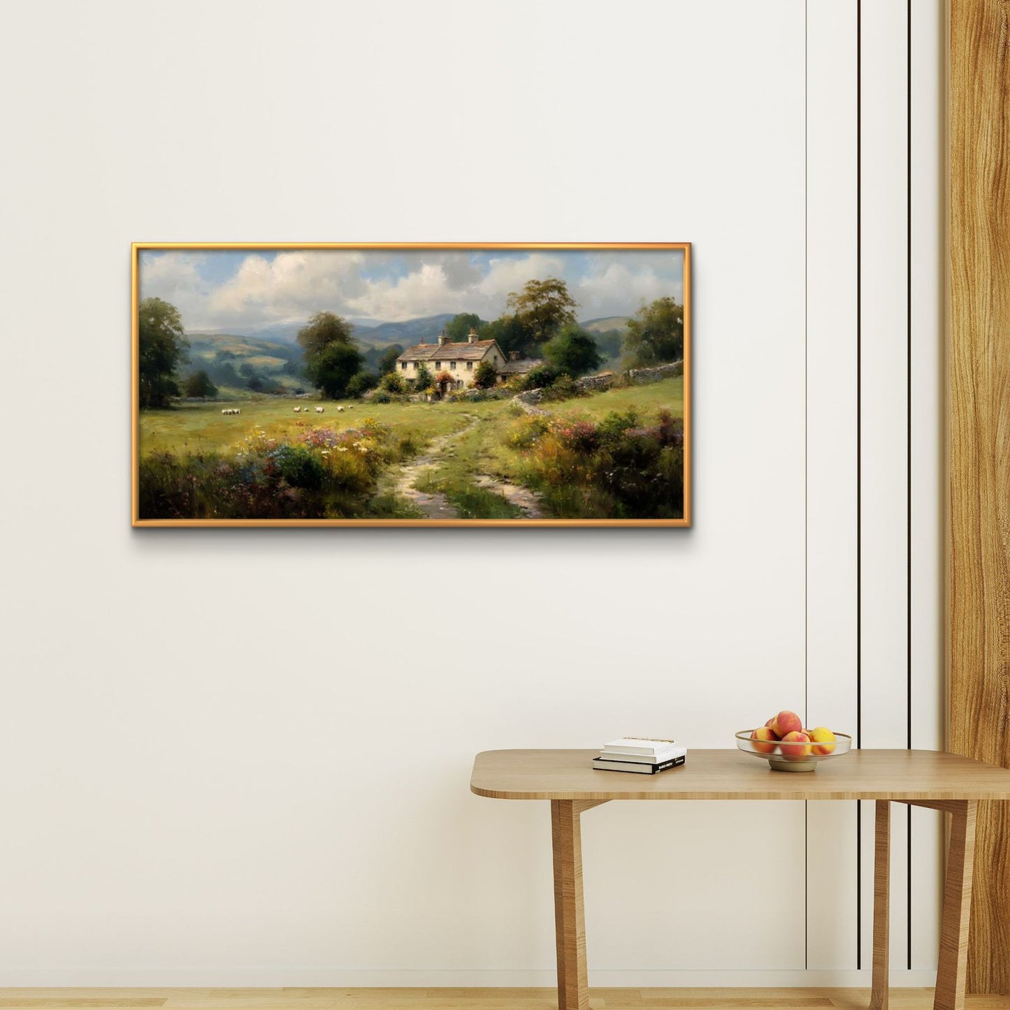 European Landscape Premium Canvas Painting - Buy Online | Decor By Neon