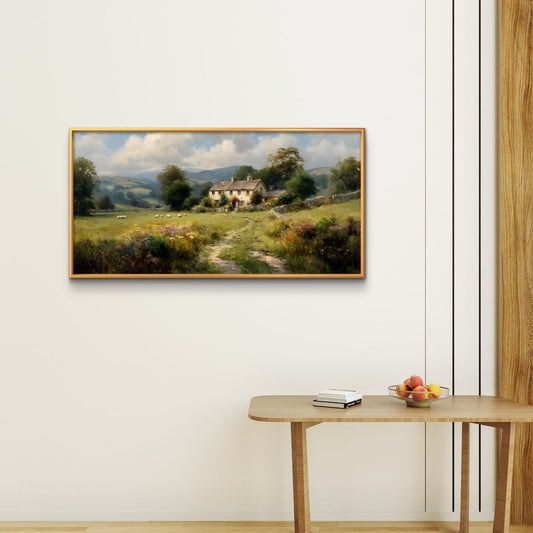 European Landscape Premium Canvas Painting - Premium Wall Art | Decor By Neon