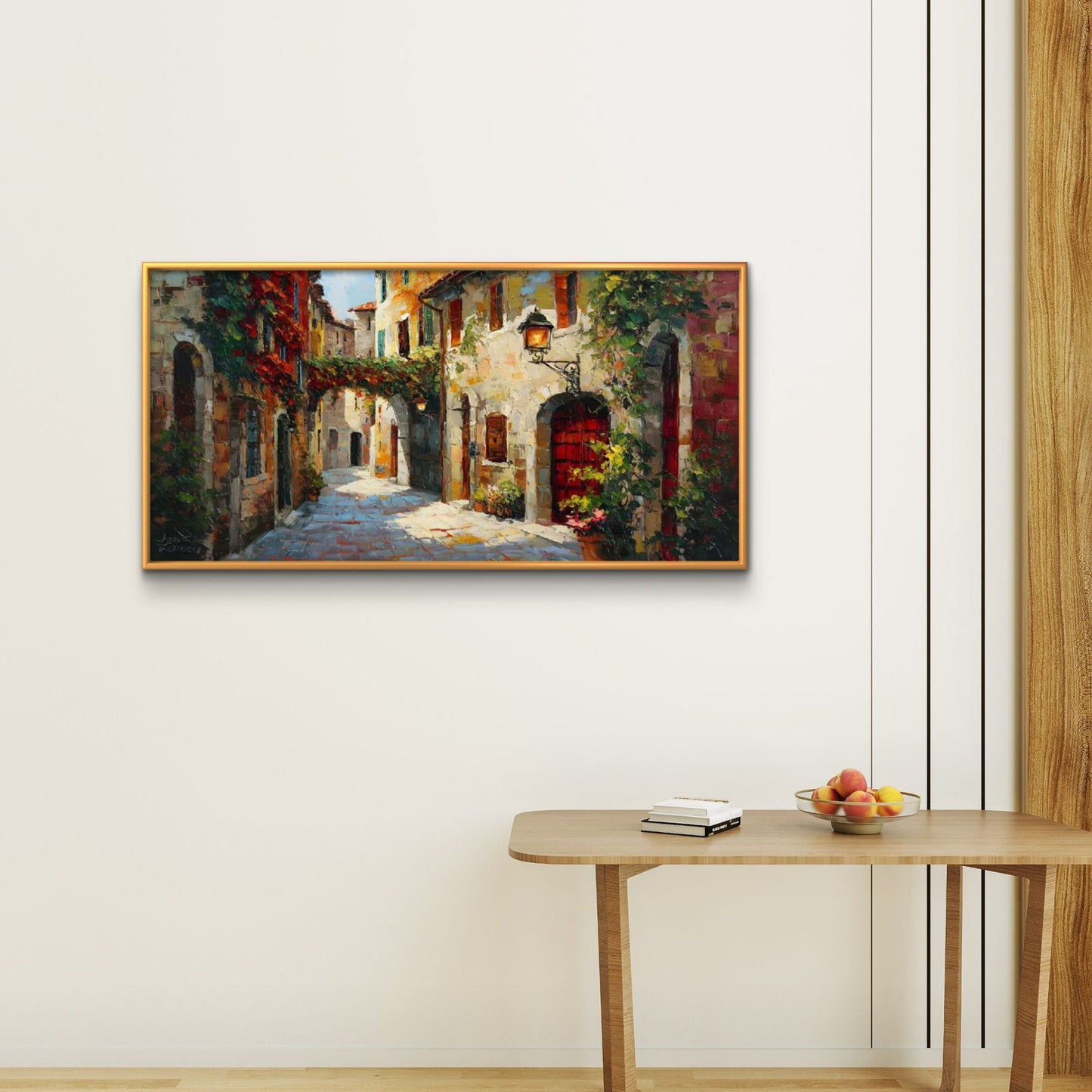 European Landscape Premium Canvas Painting - Buy Online | Decor By Neon