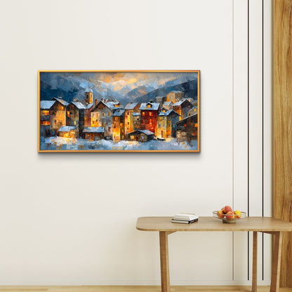 European Landscape Premium Canvas Painting