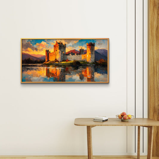 European Landscape Premium Canvas Painting - Premium Wall Art | Decor By Neon