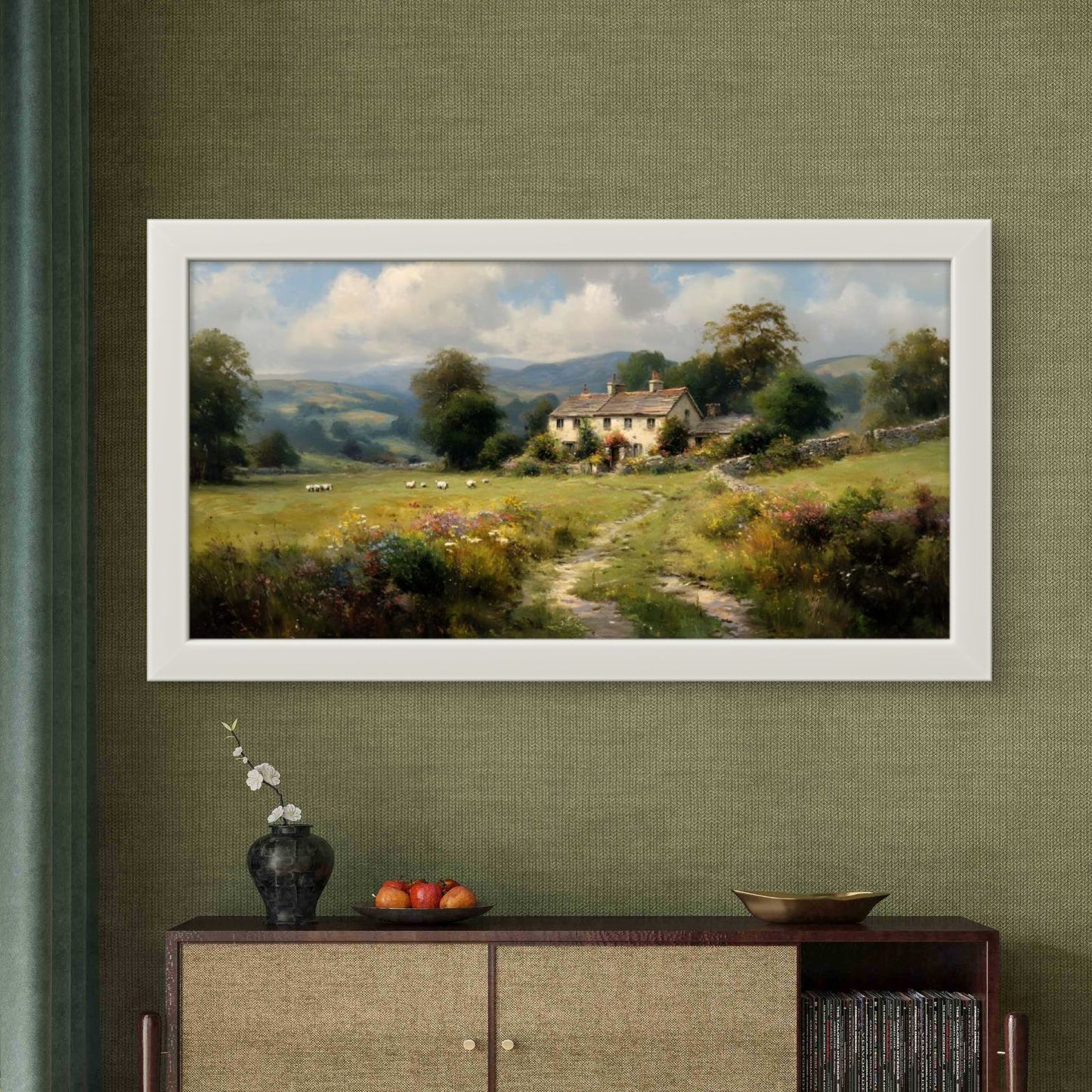 European Landscape Premium Canvas Painting - Buy Online | Decor By Neon