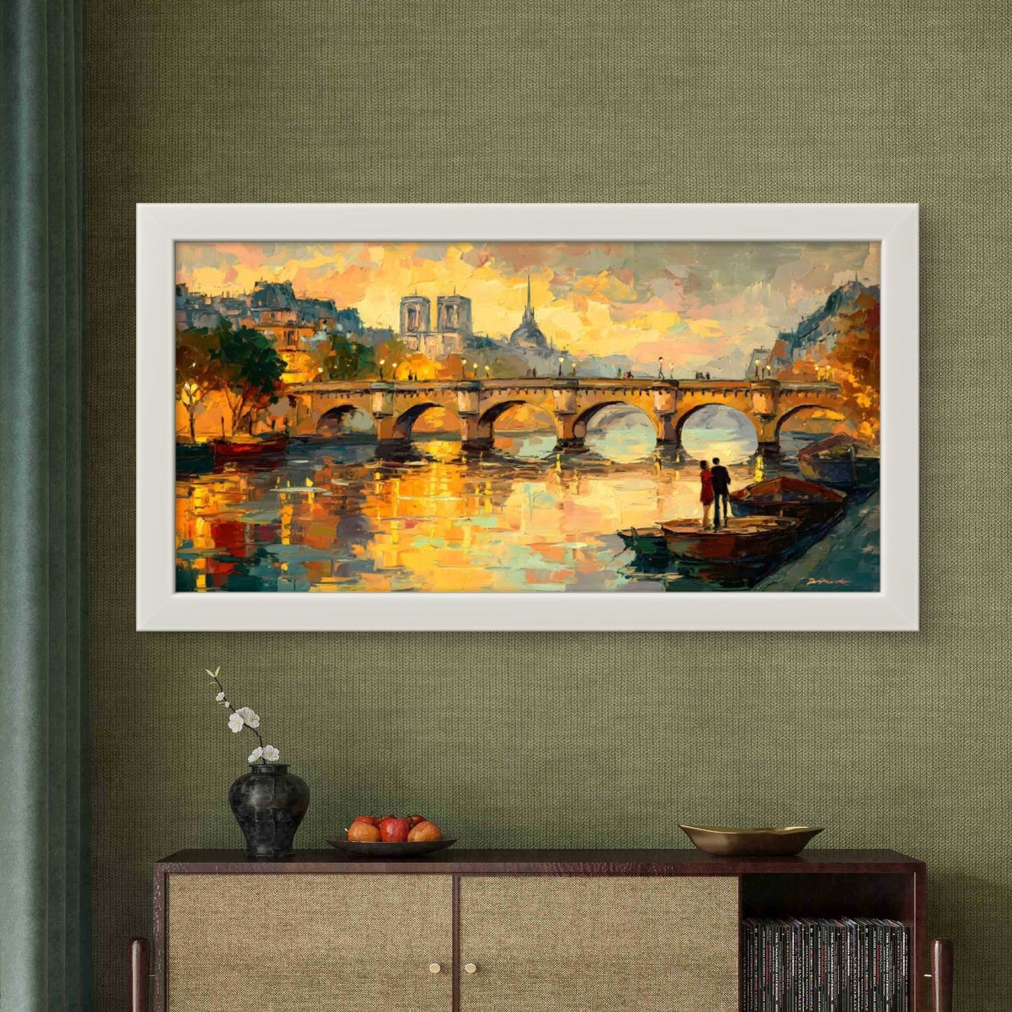 European Landscape Premium Canvas Painting - Buy Online | Decor By Neon