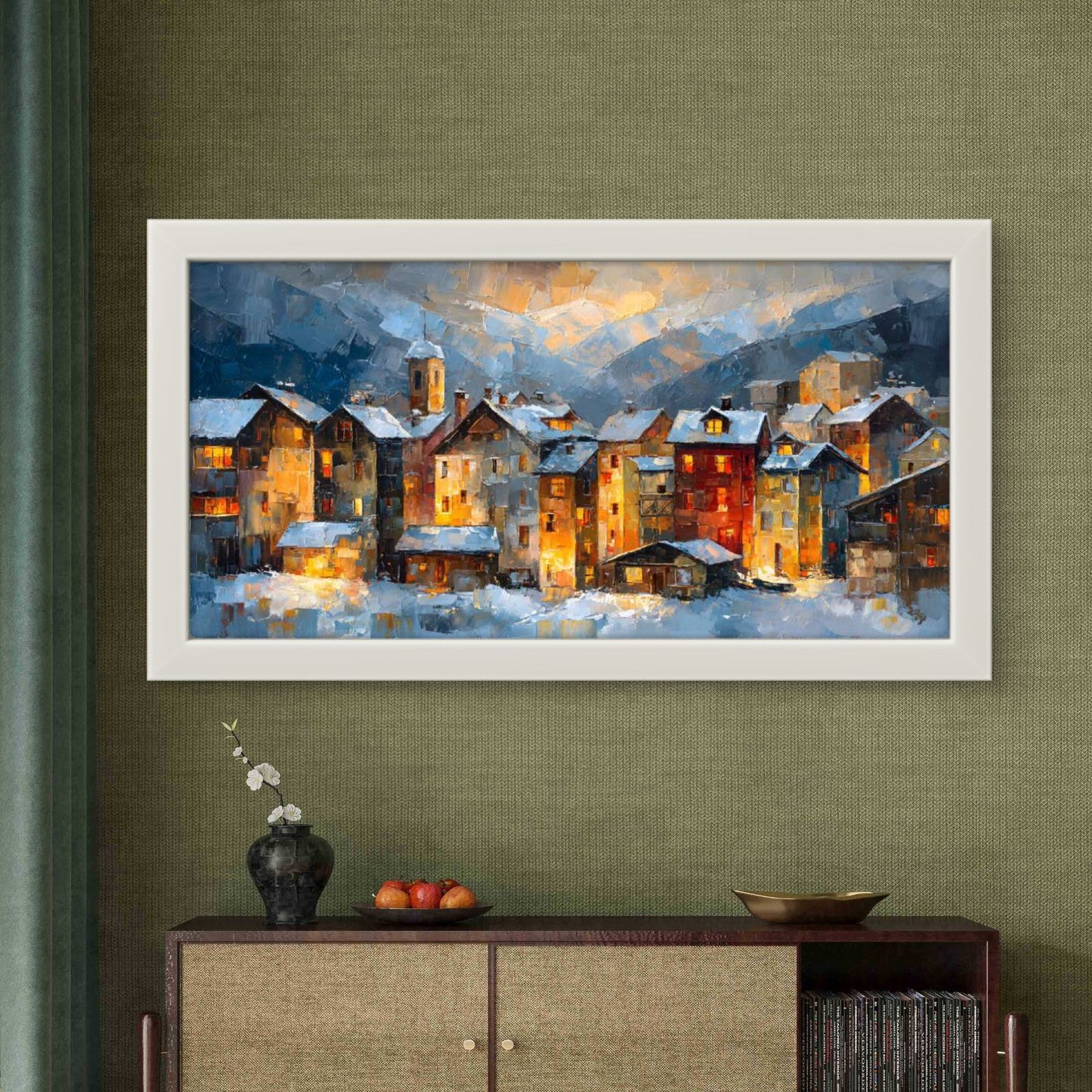 European Landscape Premium Canvas Painting - Buy Online | Decor By Neon