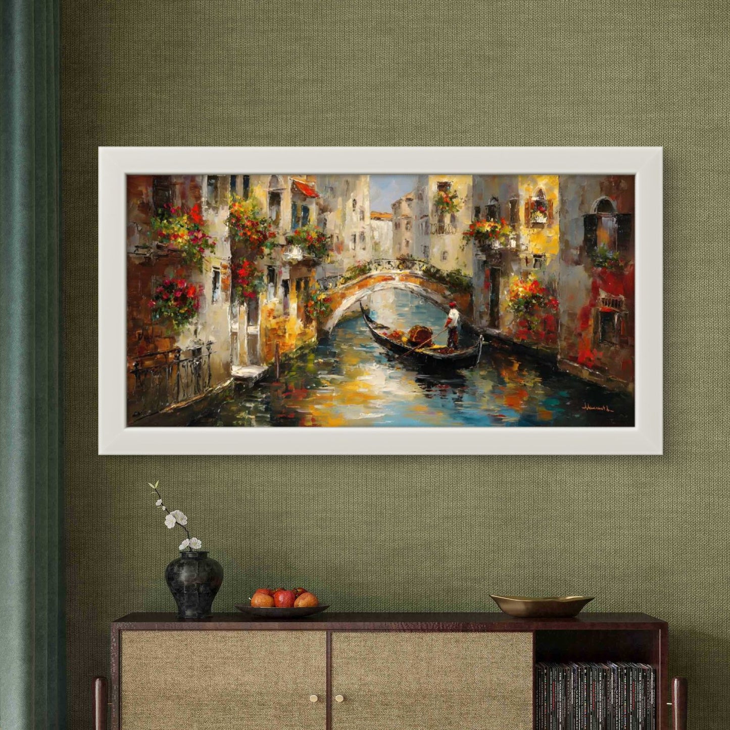 European Landscape Premium Canvas Painting - Buy Online | Decor By Neon