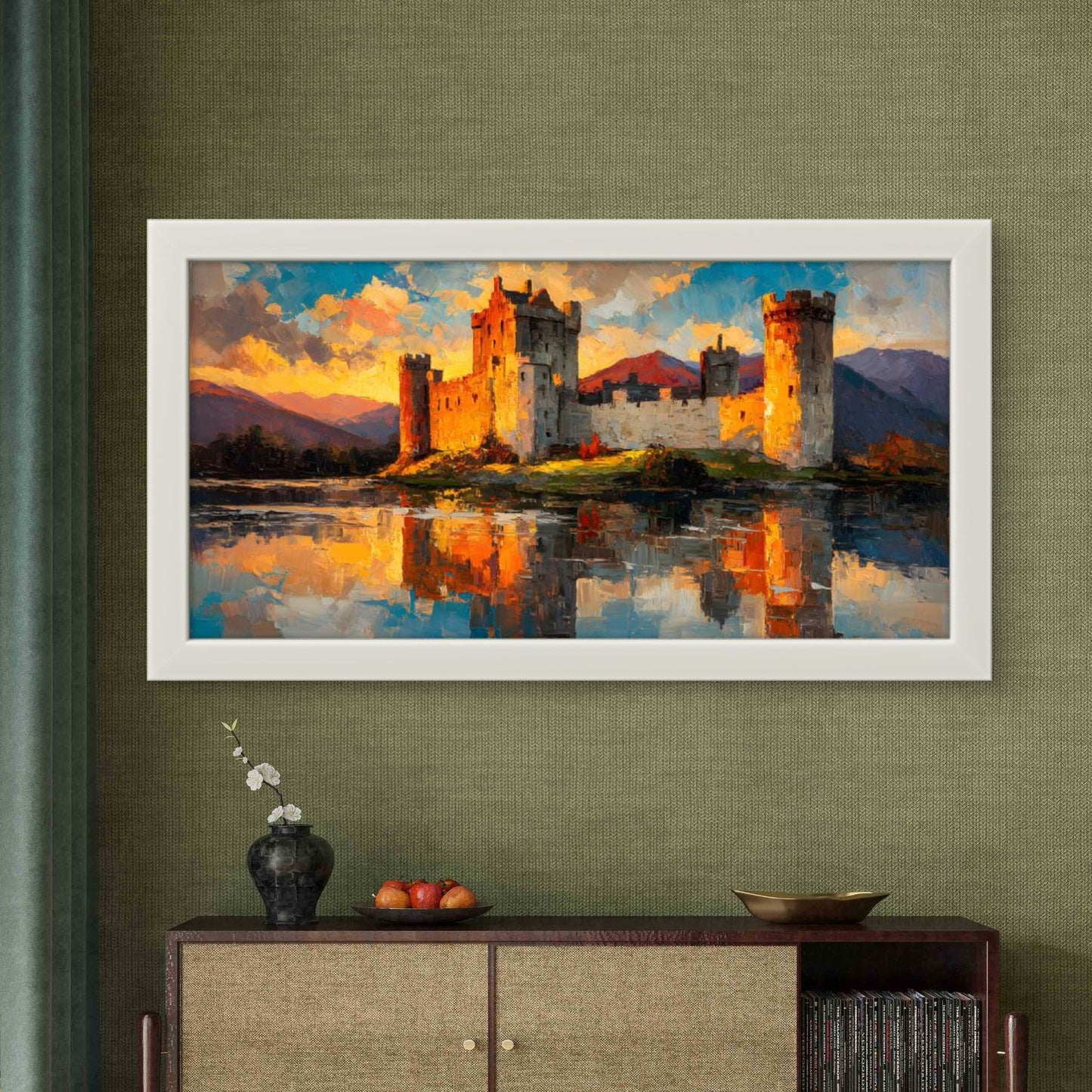 European Landscape Premium Canvas Painting - Buy Online | Decor By Neon