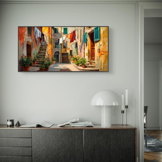 European Landscape Premium Canvas Painting - Canvas Wall Art | Decor By Neon