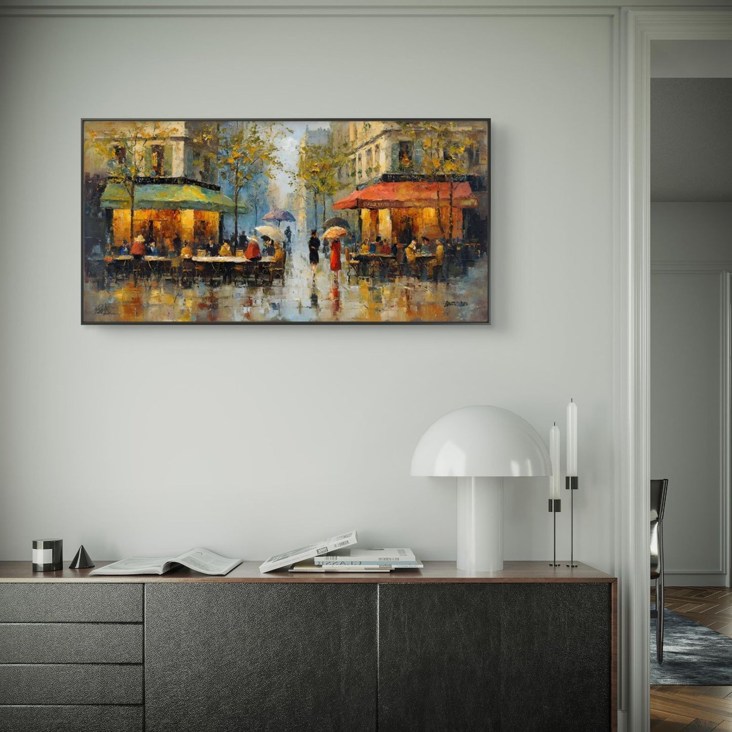 European Landscape Premium Canvas Painting - Buy Online | Decor By Neon