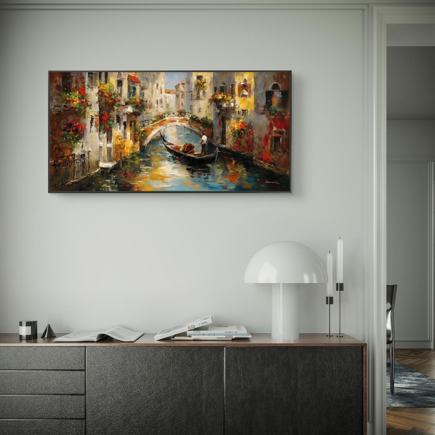 European Landscape Premium Canvas Painting - Buy Online | Decor By Neon