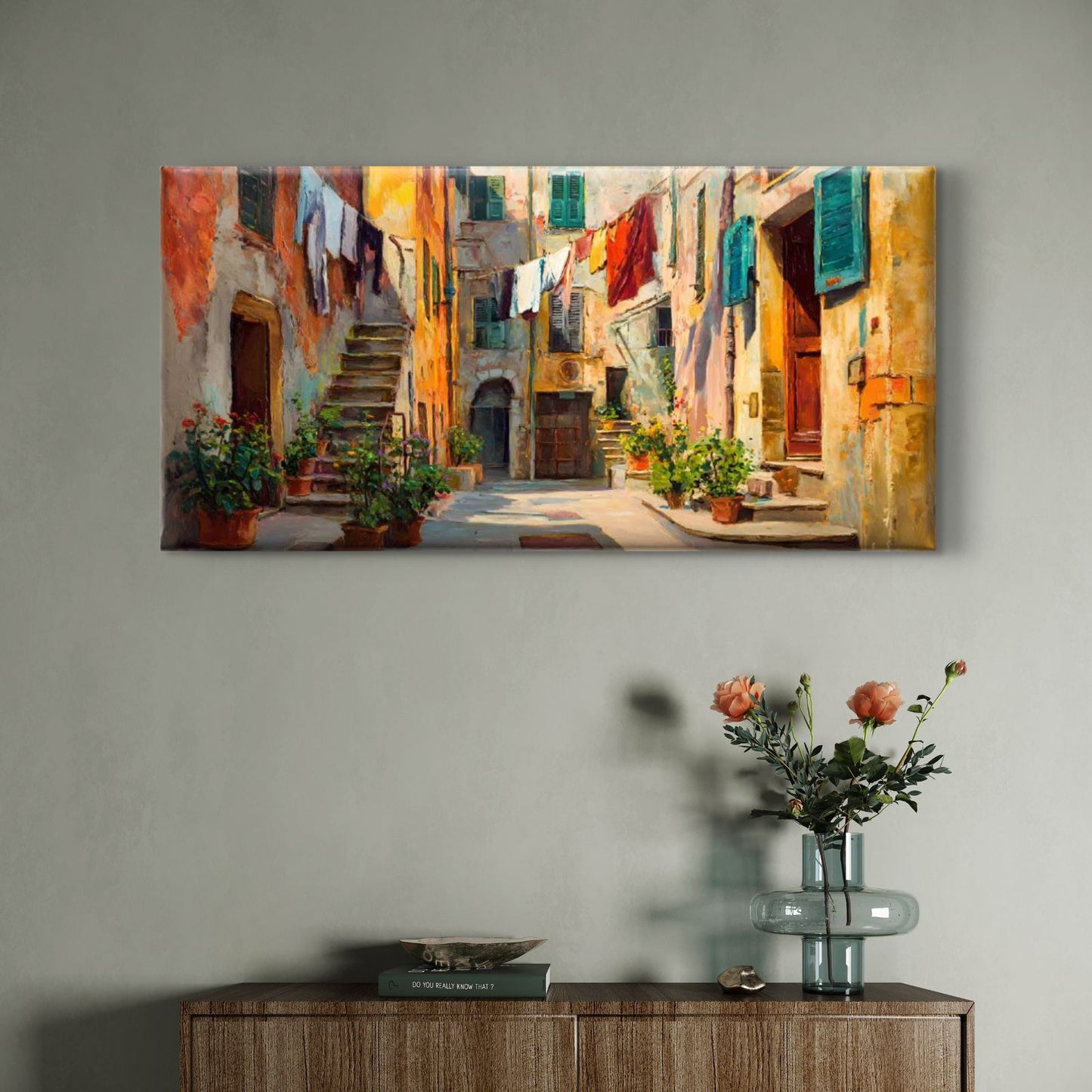 European Landscape Premium Canvas Painting - Buy Online | Decor By Neon