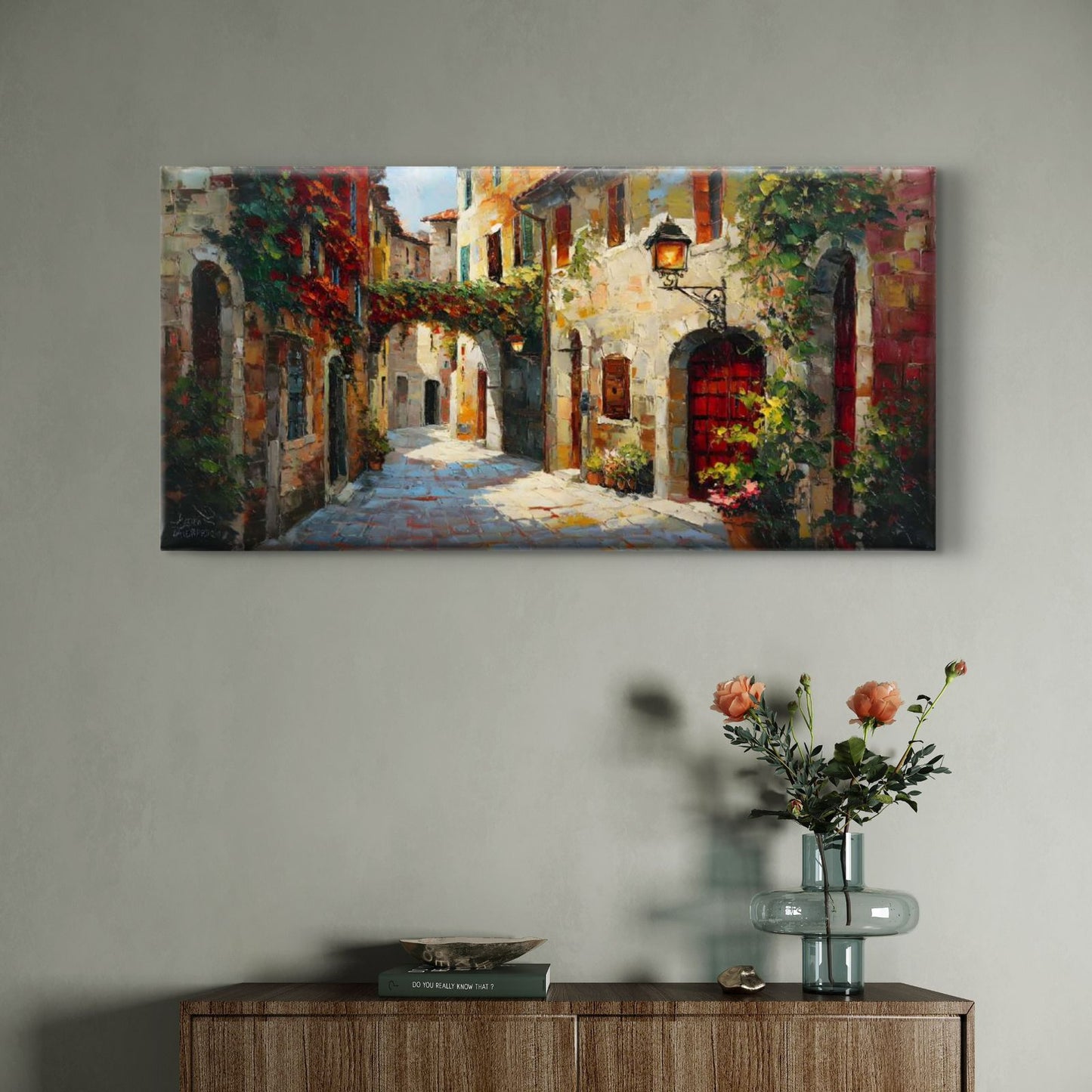 European Landscape Premium Canvas Painting - Buy Online | Decor By Neon