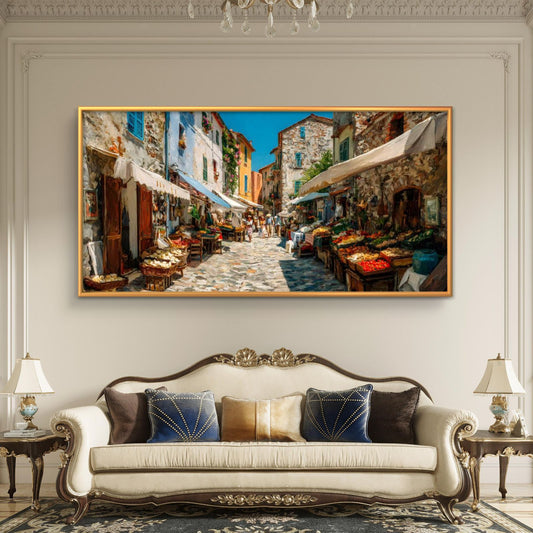 European Landscape Premium Canvas Painting - Premium Wall Art | Decor By Neon