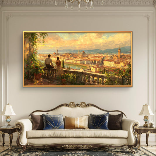 European Landscape Premium Canvas Painting - Premium Wall Art | Decor By Neon