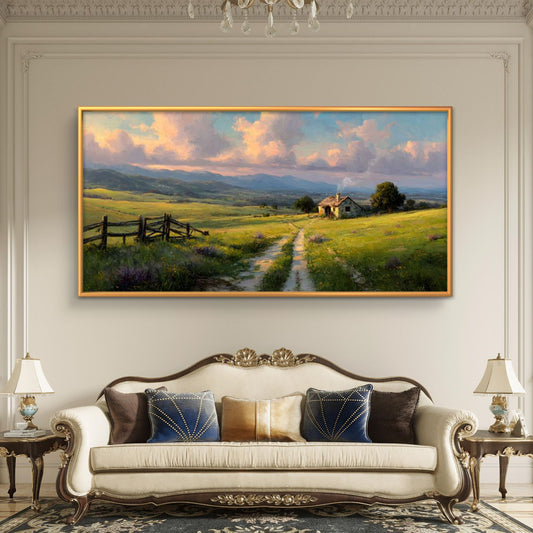 European Landscape Premium Canvas Painting - Premium Wall Art | Decor By Neon