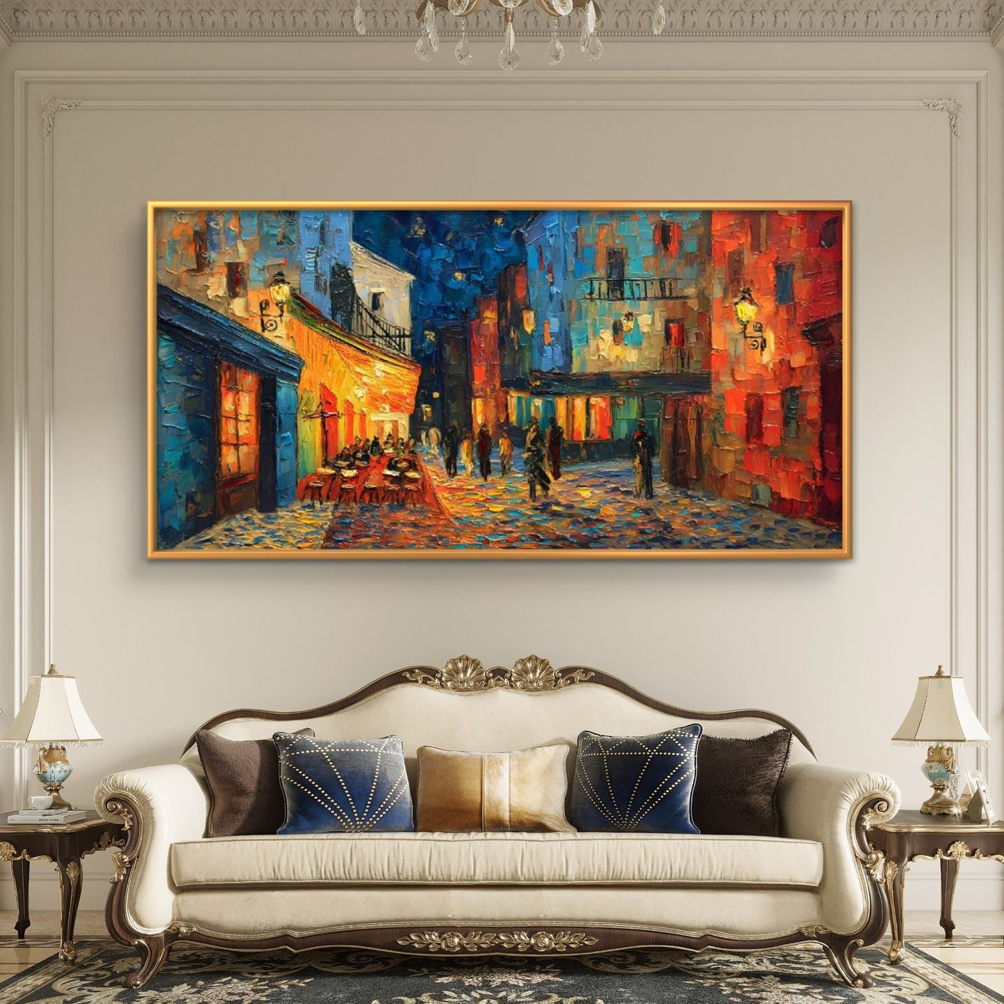 European Landscape Premium Canvas Painting - Buy Online | Decor By Neon