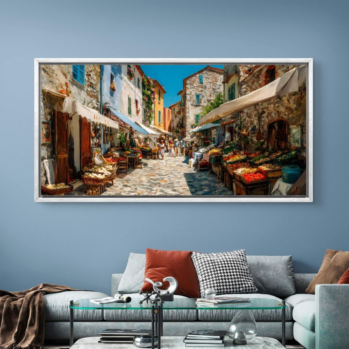 European Landscape Premium Canvas Painting - Buy Online | Decor By Neon