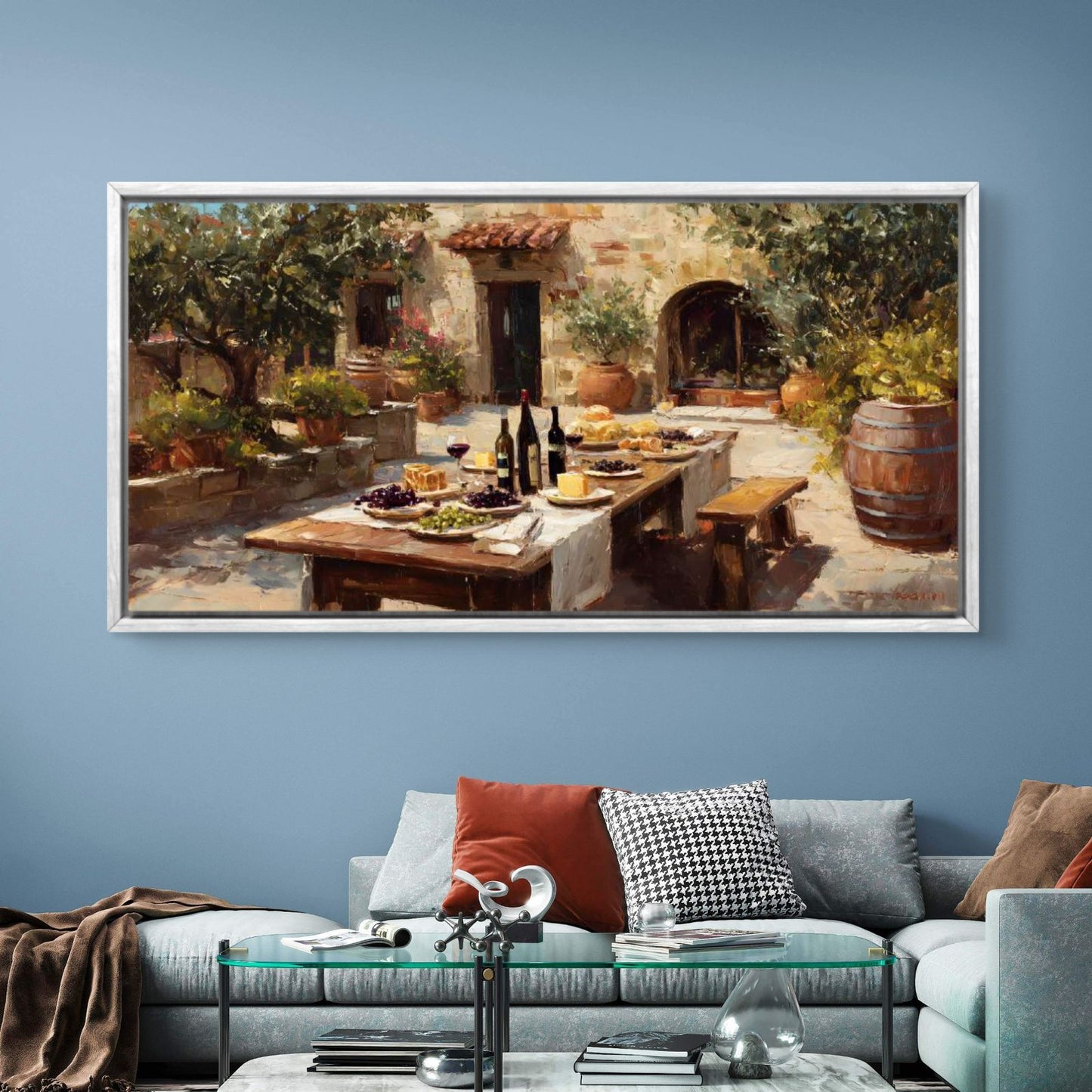 European Landscape Premium Canvas Painting - Buy Online | Decor By Neon